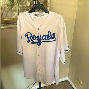 White Kansas City Royals Jersey